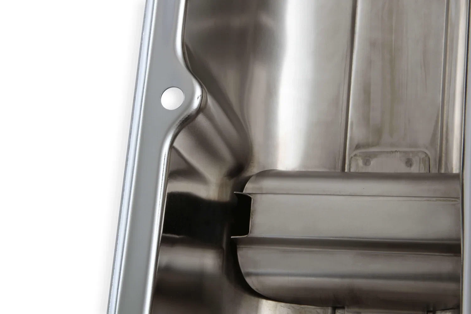 Mr. Gasket Chrome Valve Covers with Baffle - 9412